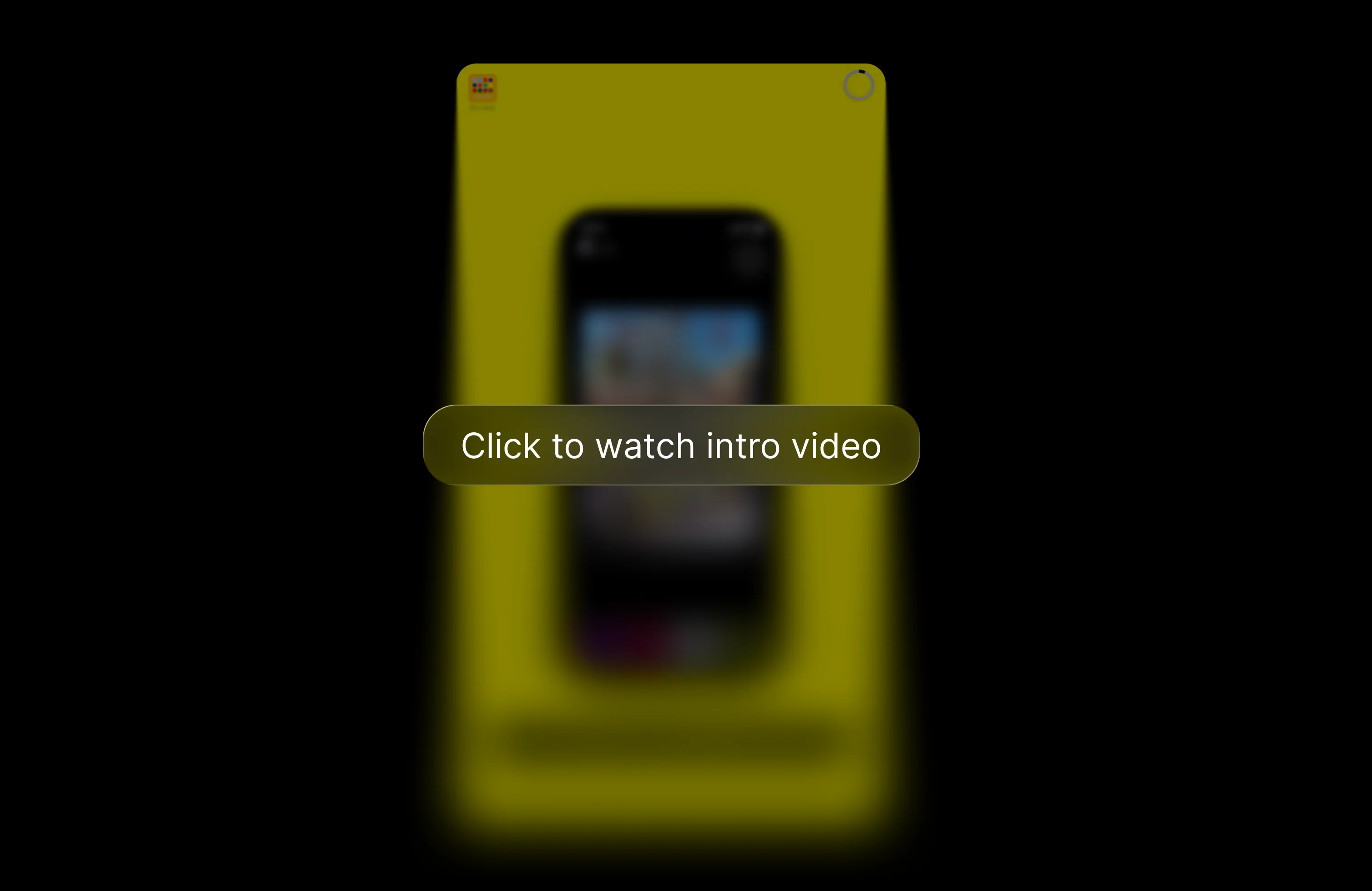Click to watch intro video